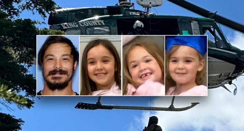 New flyer shows suspected killer dad may have changed appearance in wilderness manhunt: police