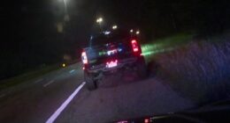 New footage shows shocking moment Browns rookie Shedeur Sanders and 'girlfriend' are pulled over by cops