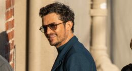 Newly Single Orlando Bloom Caught Getting Handsy With Glamorous Stranger After Jeff Bezos Party Storms Out