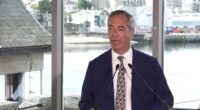 Nigel Farage blasts 'supertax' on North Sea oil and gas and backs giving Scotland new fundraising powers as he woos voters ahead of by-election