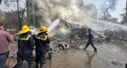 'No survivors expected' in Air India plane disaster - and yet more people on the ground were killed by fireball when Gatwick-bound jet with 244 on board crashed into medical college and exploded, police say