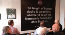 Ohio State ROTC honors former coach Woody Hayes with a dedication ceremony