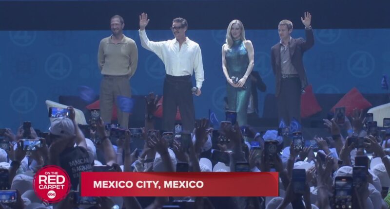 Pedro Pascal, Vanessa Kirby, Ebon Moss-Bachrach and Joseph Quinn get a "Fantastic" welcome at CCXP Mexico 2025.