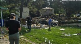 Powerful house explosion caught on camera in Missouri kills 1 person, 1 dog