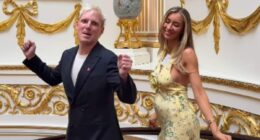 Pregnant Sophie Habboo and Jamie Laing poke fun at THAT cringe Meghan and Harry dance in eyebrow-raising Instagram post filmed inside Buckingham Palace… which sparked a VERY surprising response from officials