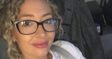 Pregnant teacher, 36, who had ‘sex with pupil, 15, after she groomed him’ breaks down in tears in court
