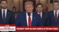 President Trump Declares Iran’s Nuclear Facilities Are ‘Completely and Totally Obliterated’ in Live Address to Nation Following Airstrikes