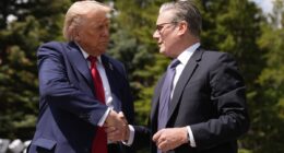 President Trump confirms US-UK trade deal has been signed and is 'done' after holding crunch talks with Keir Starmer during G7 summit in Canada