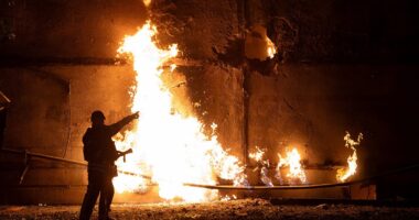 Putin's revenge: Six dead, including a baby, as Russian drones pound Ukraine hours after Vladimir told Trump he would make Zelensky pay for Operation Spiderweb humiliation