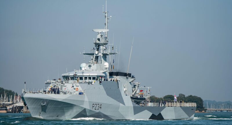 Raging China slams Britain after Royal Navy warship sails through Taiwan Strait in defiant message to Xi