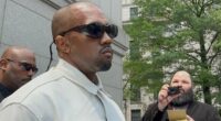 Rapper Ye, formerly known as Kanye West, briefly shows up to support Sean 'Diddy' Combs at trial