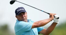 Ricardo González, Søren Kjeldsen share early lead at Firestone in Kaulig Companies Championship