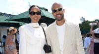 Rochelle Humes is the epitome of chic as she joins husband Marvin, Sir David Beckham, Eddie Redmayne with wife Hannah Bagshawe, and of course - Cliff Richard on day 1 of Wimbledon