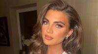 Rumoured Love Island bombshell tried to break through police blockade in her Audi while three times over drink drive limit - as she's supported by her footballer dad in court
