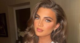 Rumoured Love Island bombshell tried to break through police blockade in her Audi while three times over drink drive limit - as she's supported by her footballer dad in court
