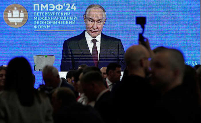 Russia's economy minister says the country is on the brink of recession