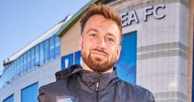 Sam Thompson gives a major update on his relationship with Samie Elishi as he kicks off first day of gruelling Soccer Aid challenge