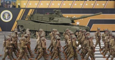 Secret Service Hits Back Over Hubbub About Agent Riding Tank in Army Parade
