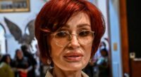 Sharon Osbourne, 72, shows off her plump pout as she attends husband Ozzy's Working Class Hero exhibition at Birmingham's Museum & Art Gallery