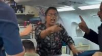 Shock moment passenger threatens to CRASH Air India plane mid-flight in furious row just days after Ahmedabad disaster