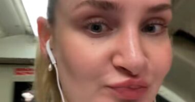 Should men give up their seats on public transport for women? Battle of the sexes breaks out over Londoner's divisive clip of her Tube journey