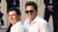 Skinny Leonardo DiCaprio, suave Tom Brady and newly-single Orlando Bloom lead stylish male guests at Jeff Bezos' wedding
