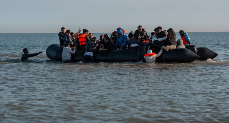 Small boat migrant crosses Channel every 5 MINUTES in near-record week of arrivals