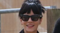 Smiling Lily Allen puts on a leggy display as she steps out with stylist Marco Capaldo in two chic outfits at Glastonbury - weeks after date with actor James Norton