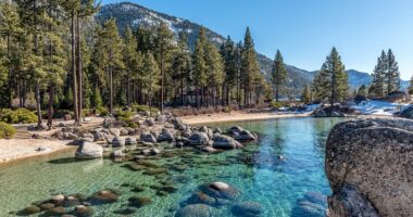 Snooty Lake Tahoe residents in uproar over plan to let local dishwashers access their private beaches
