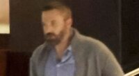 Somber Ben Affleck dines solo at pricey steakhouse after Jennifer Lopez locks lips with A-lister on film set