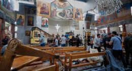 Suicide bomber kills at least 22 in Greek Orthodox church in Syria during Divine Liturgy