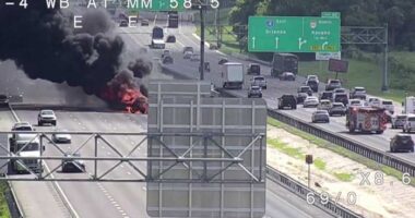 TRAFFIC ALERT: Car fire shuts down I-4 in Osceola County