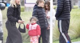Tammy Hembrow (pictured) has been spotted putting on a brave face in New Zealand with her family in the wake of her marriage breakdown with Matt Zukowski