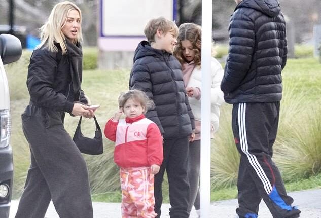 Tammy Hembrow (pictured) has been spotted putting on a brave face in New Zealand with her family in the wake of her marriage breakdown with Matt Zukowski