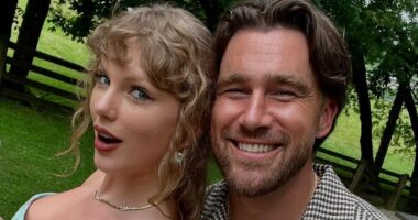 Taylor Swift and Travis Kelce fans convinced they are secretly MARRIED after spotting leaked photo