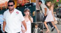 Taylor Swift and Travis Kelce hold hands on romantic date as her bitter ex mocks her publicly