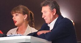 Taylor Swift sits with Donald Trump ally Wayne Gretzky at Stanley Cup Final