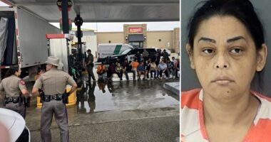 Texas woman arrested for allegedly smuggling illegal immigrants hidden inside box truck