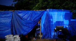 The homeless Ibiza workers forced to camp in shanty towns after being priced out by spiralling rents on party island… as tourists revel in luxury