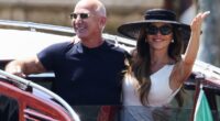The party's finally over! Newlyweds Jeff Bezos and Lauren Sanchez depart their Venice hotel as they wave goodbye to A-list guests after three-day wedding extravaganza