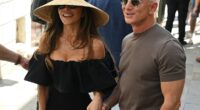 The smile that says Just Married as Lauren Sanchez and Jeff Bezos step out for first time since their amazing Venice wedding - and she's already ditched her new $10million 35-carat diamond ring