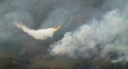 Thousands evacuated in 3 provinces as Canadian wildfires threaten air quality into some US states