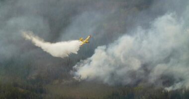 Thousands evacuated in 3 provinces as Canadian wildfires threaten air quality into some US states