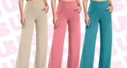 Thousands of Shoppers Can’t Stop Buying These ‘Actually Slimming’ Wide-Leg Pants