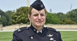 Trans military colonel issues defiant message after being booted from post as Trump ban takes effect
