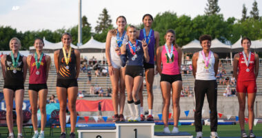 Transgender athlete wins 2 girls events at California track and field finals