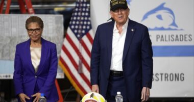 Trump Slams ‘Incompetent’ Newsom and Bass, Says Violent Protesters Will Be Banned From Wearing Masks