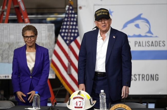 Trump Slams ‘Incompetent’ Newsom and Bass, Says Violent Protesters Will Be Banned From Wearing Masks