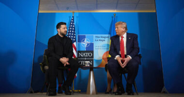 Trump doesn't rule out sending Ukraine more Patriot missiles after Zelenskyy meeting