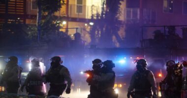 Trump sends 2,000 troops to LA as protesters tear gassed in violent clashes with cops over immigration crackdown